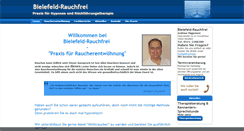 Desktop Screenshot of bielefeld-rauchfrei.de