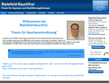 Tablet Screenshot of bielefeld-rauchfrei.de